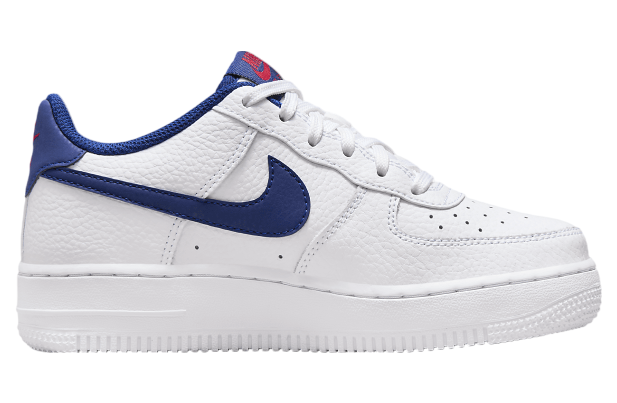 Nike Air Force 1 GS White / Deep Royal Blue