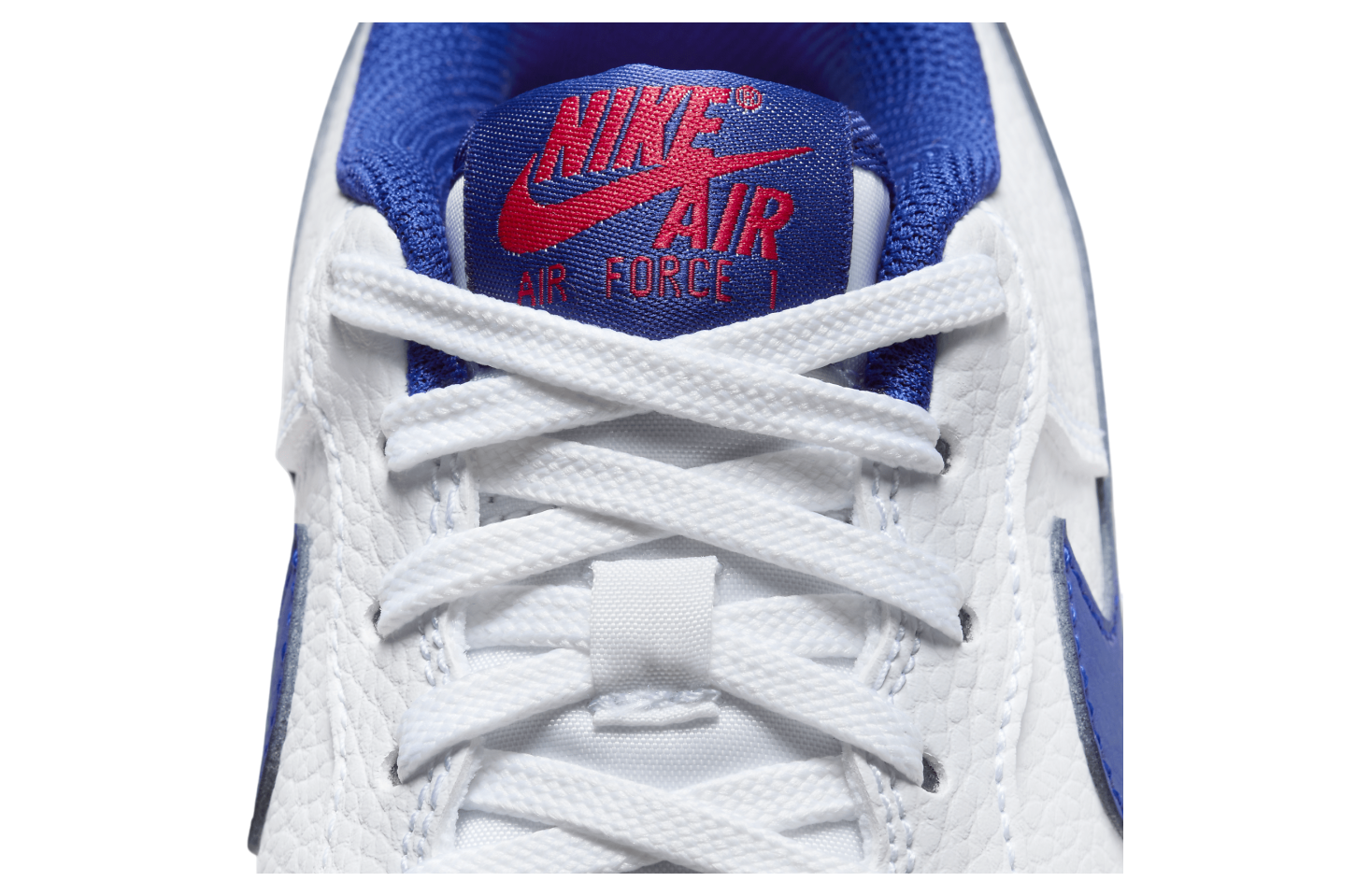 Nike Air Force 1 GS White / Deep Royal Blue