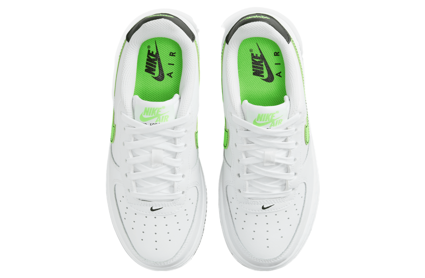 Nike Air Force 1 Gs White / Green Strike