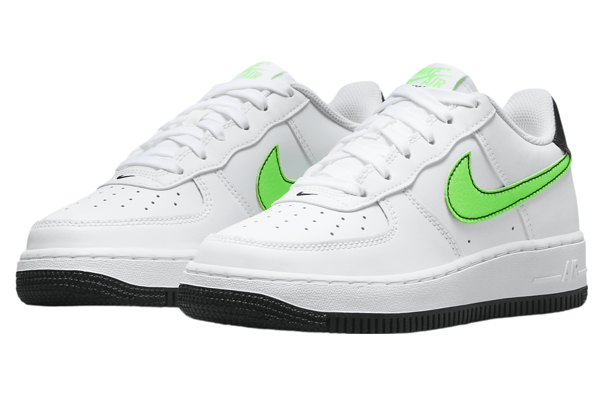 Nike Air Force 1 Gs White / Green Strike