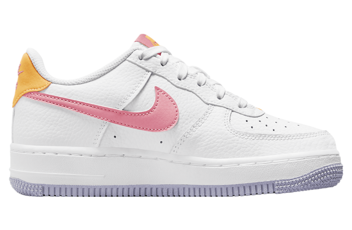 Nike Air Force 1 GS White / Laser Orange