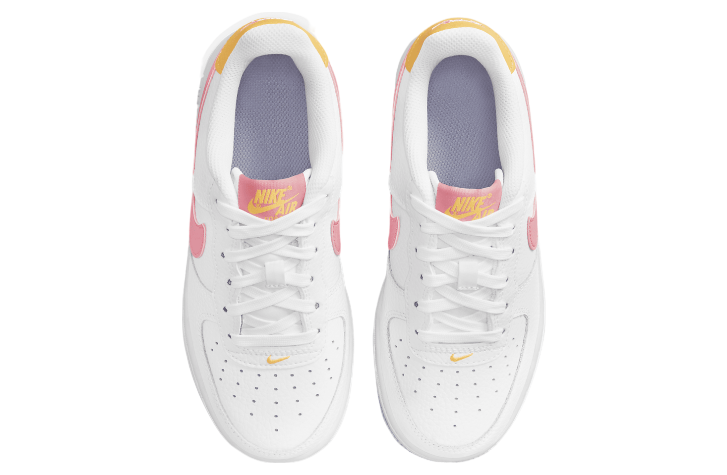 Nike Air Force 1 GS White / Laser Orange