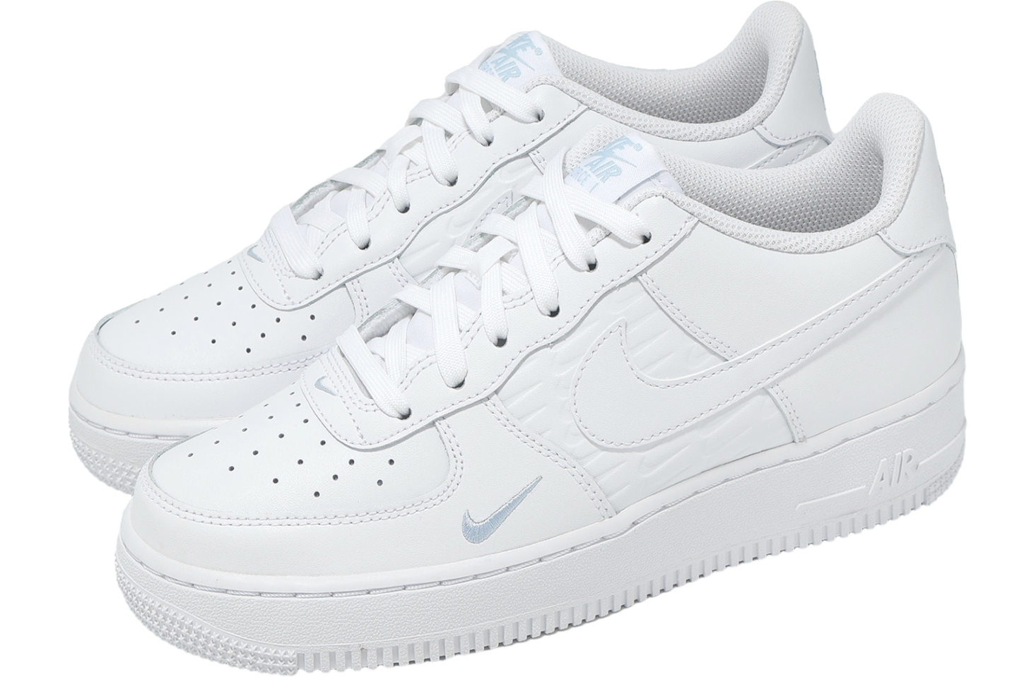 Nike Air Force 1 GS White / Lt Armory Blue - Jul 2025