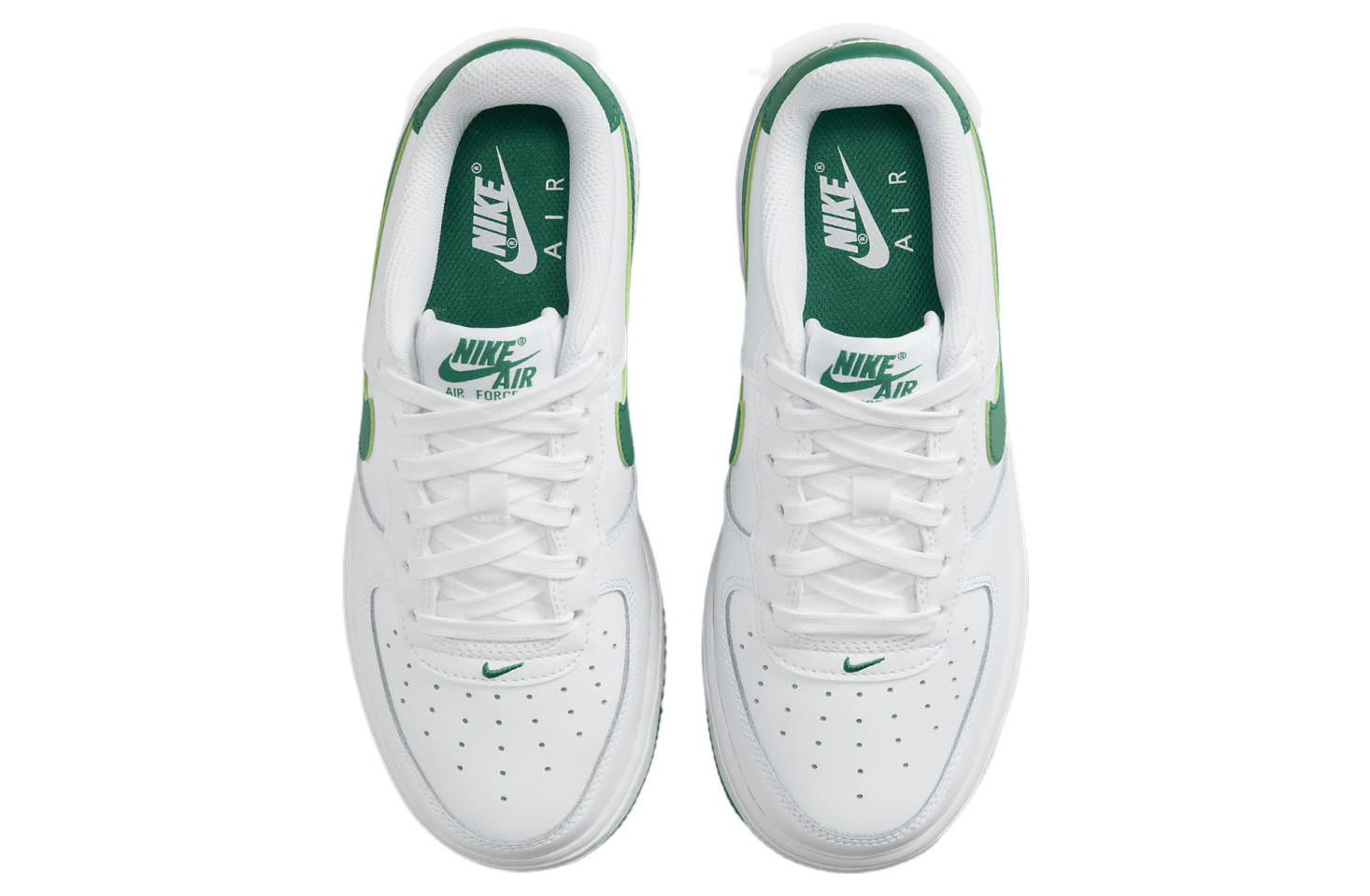 Nike Air Force 1 GS White / Malachite