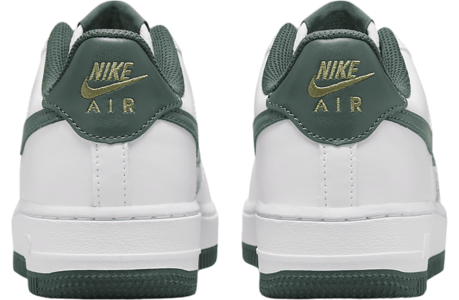 Nike Air Force 1 GS White / Oil Green