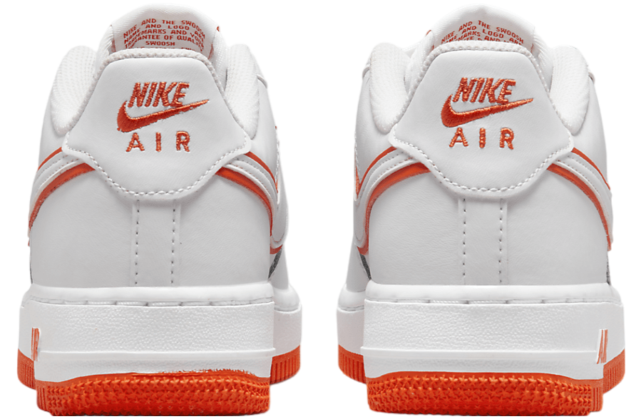 Nike Air Force 1 GS White / Picante Red