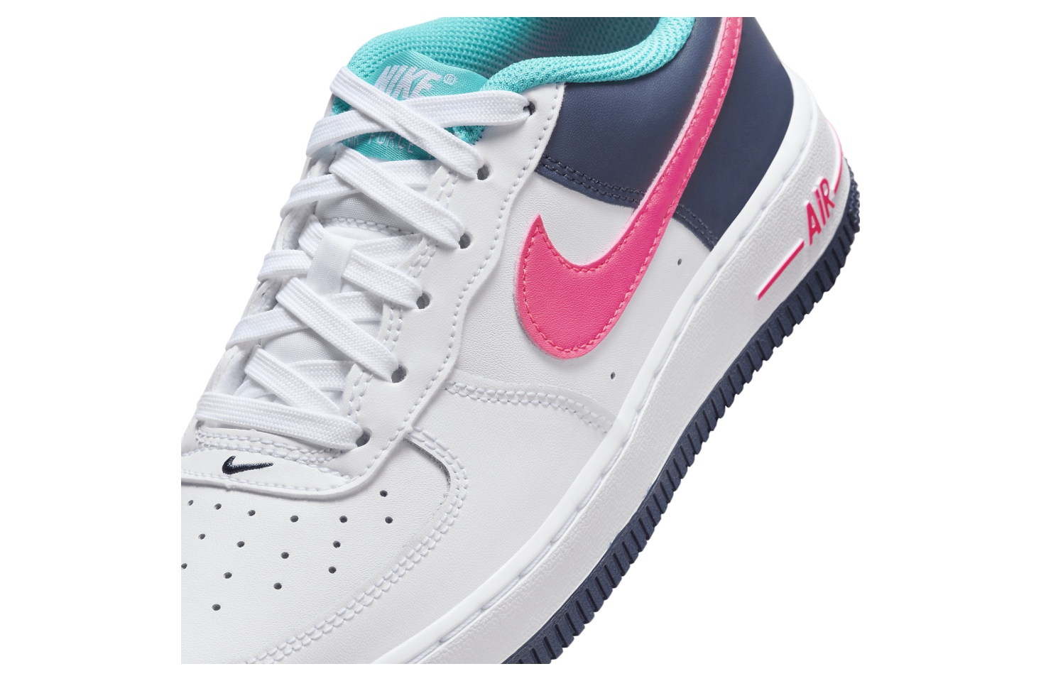 Nike Air Force 1 GS White / Thunder Blue