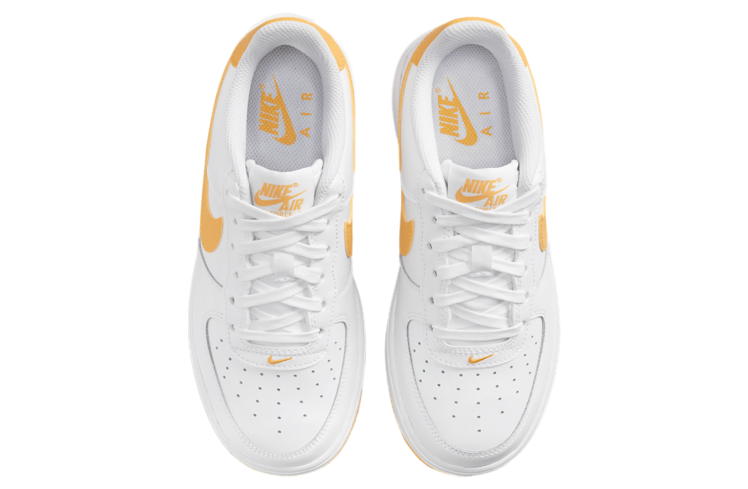 Nike Air Force 1 GS White / University Gold