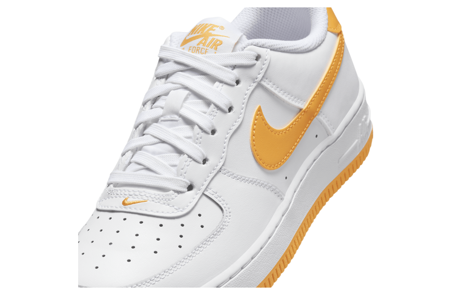 Nike Air Force 1 GS White / University Gold