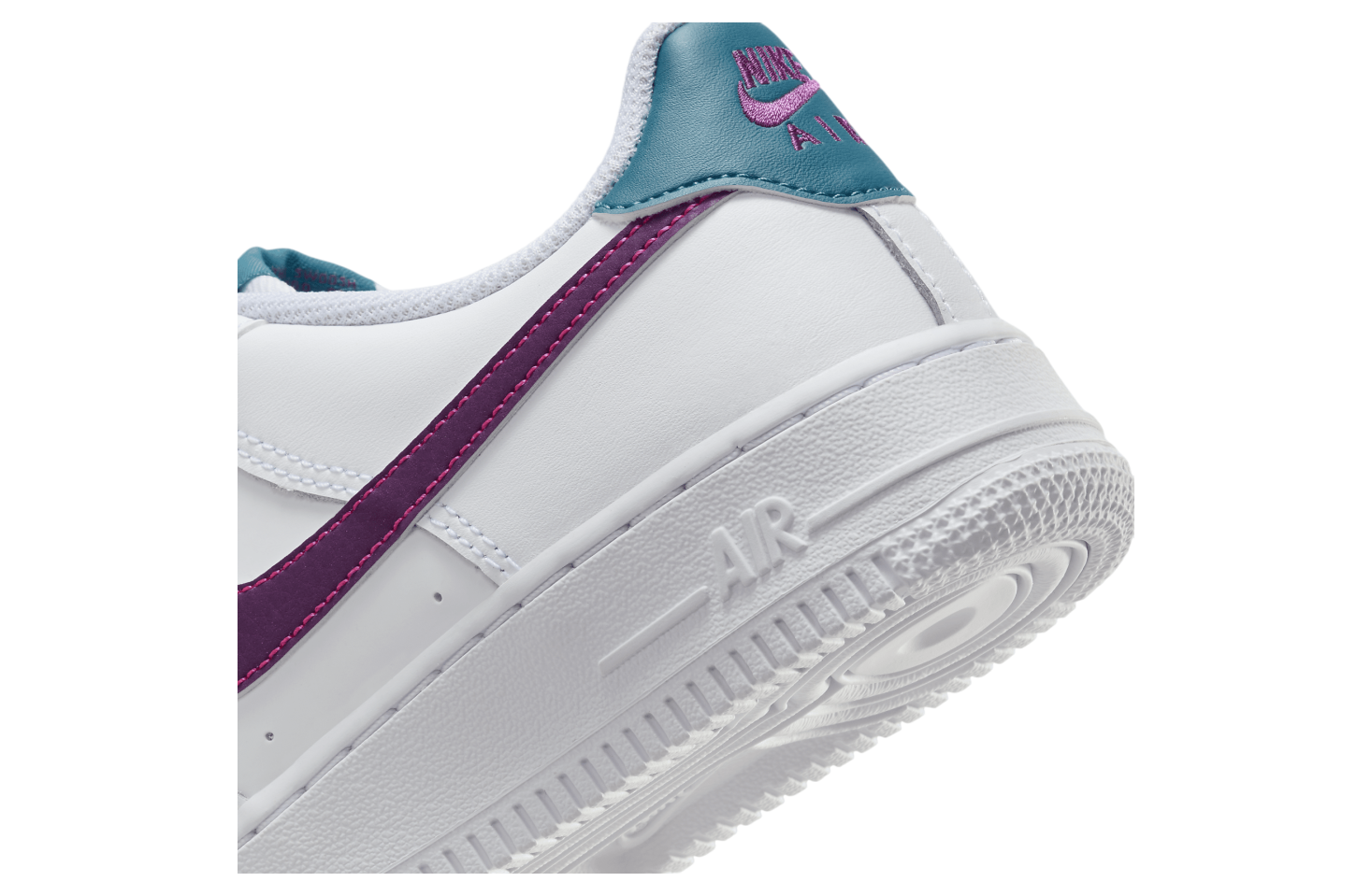 Nike Air Force 1 GS White / Viotech