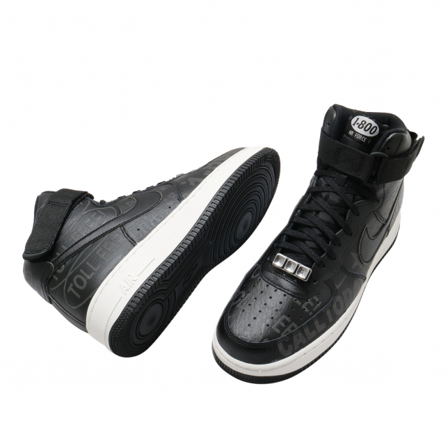 Nike Air Force 1 High 07 PRM Black Sail Vast Grey