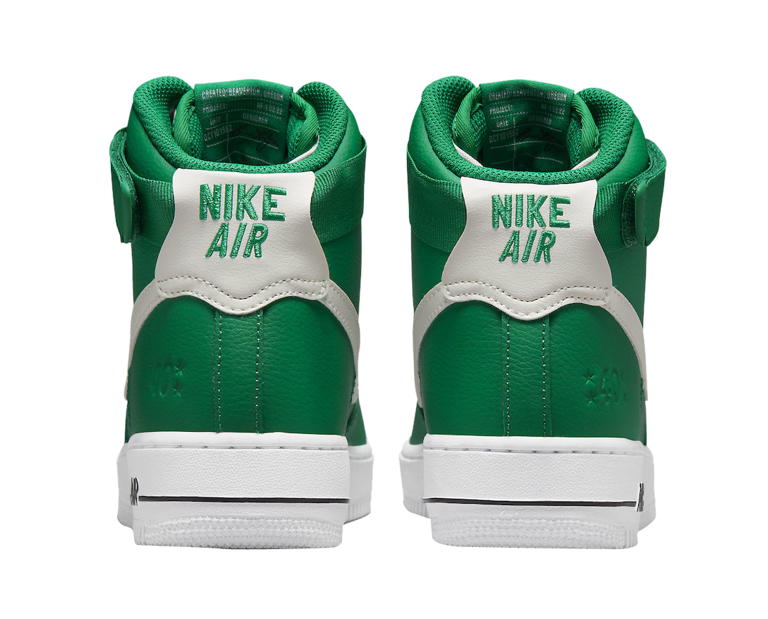 Nike Air Force 1 High 40th Anniversary Green White DQ7584-300 ...