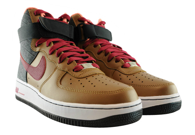 Nike Air Force 1 AF1-'82 Ale Brown Men's HT Sneakers 2013 Size 10  (10315121-201)