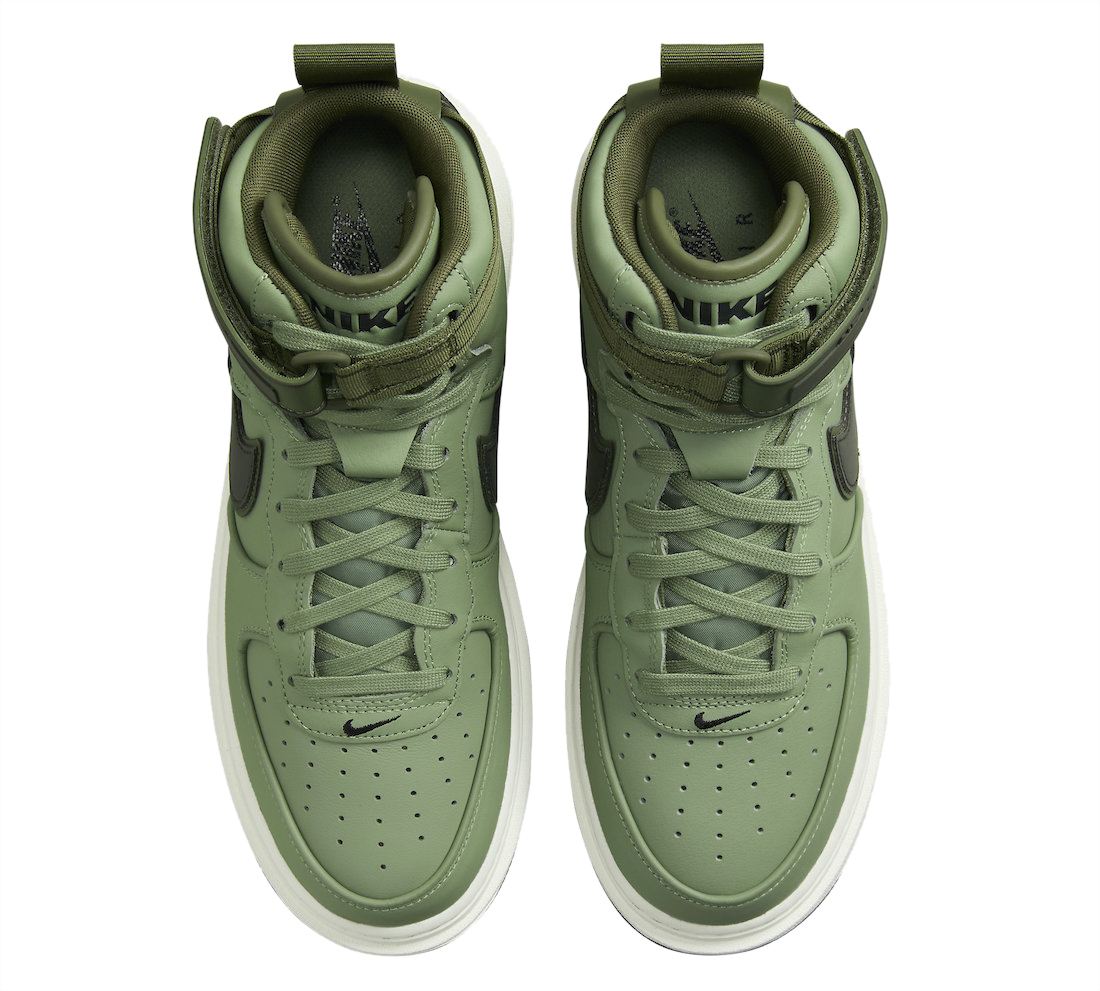 Nike Air Force 1 High Military Green DA0418-300 KicksOnFire.com