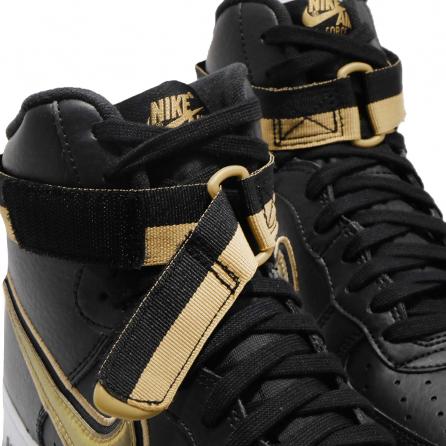 Nike Air Force 1 High NBA Black Metallic Gold AV3938001