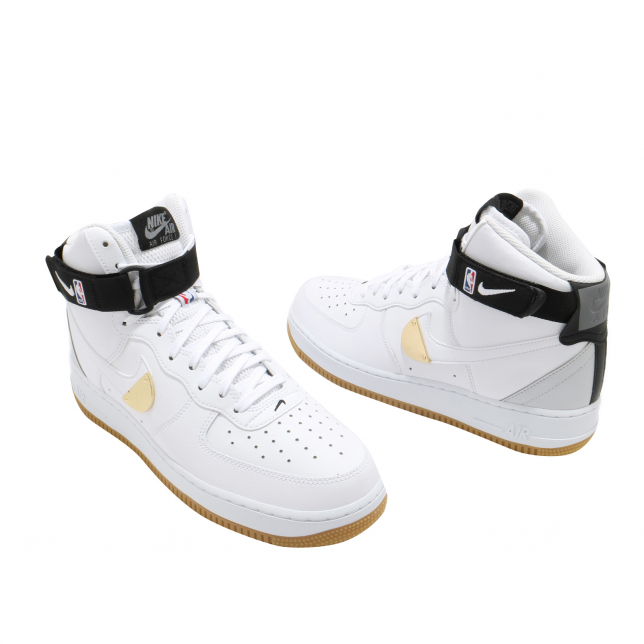 Nike Air Force 1 High NBA White Pure Platinum CT2306100