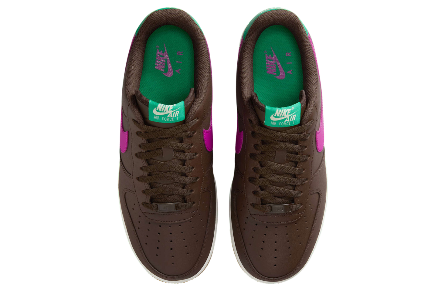 Nike Air Force 1 Low Baroque Brown / Vivid Purple