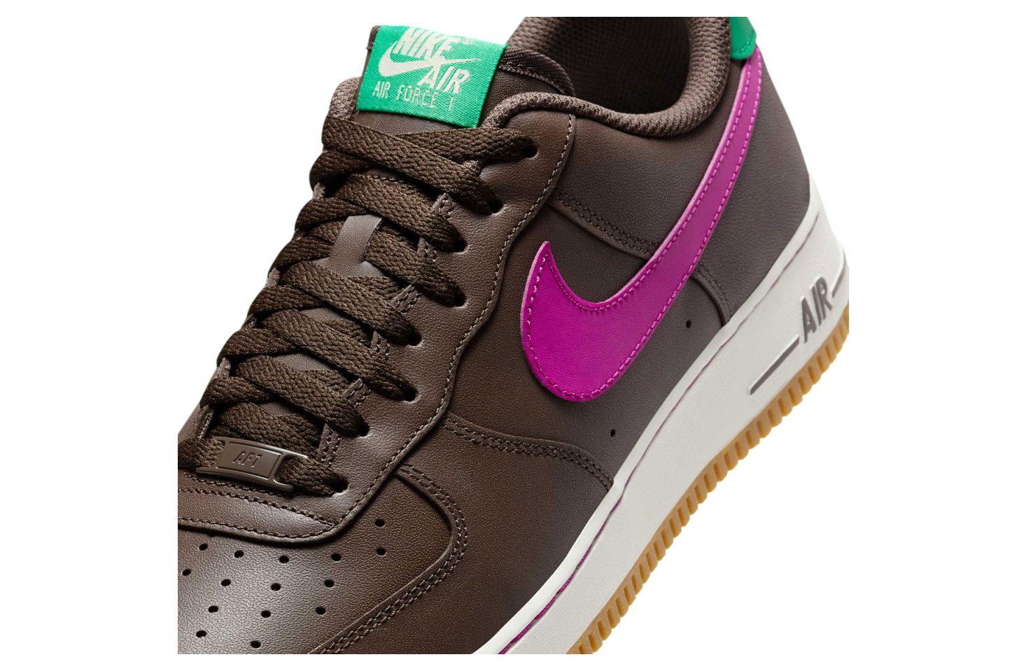 Nike Air Force 1 Low Baroque Brown / Vivid Purple