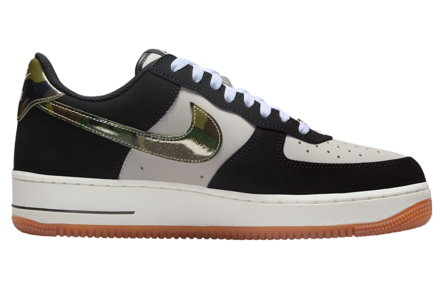 Nike Air Force 1 Low Black Camo Swooshes