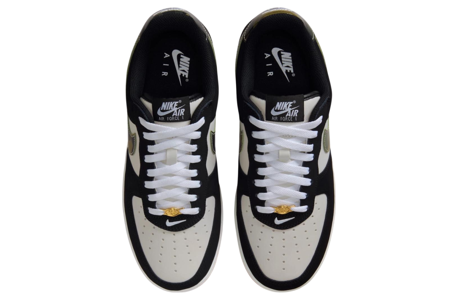 Nike Air Force 1 Low Black Camo Swooshes