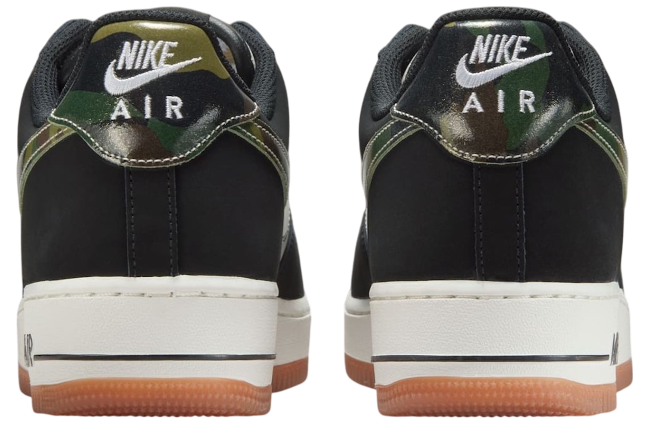Nike Air Force 1 Low Black Camo Swooshes