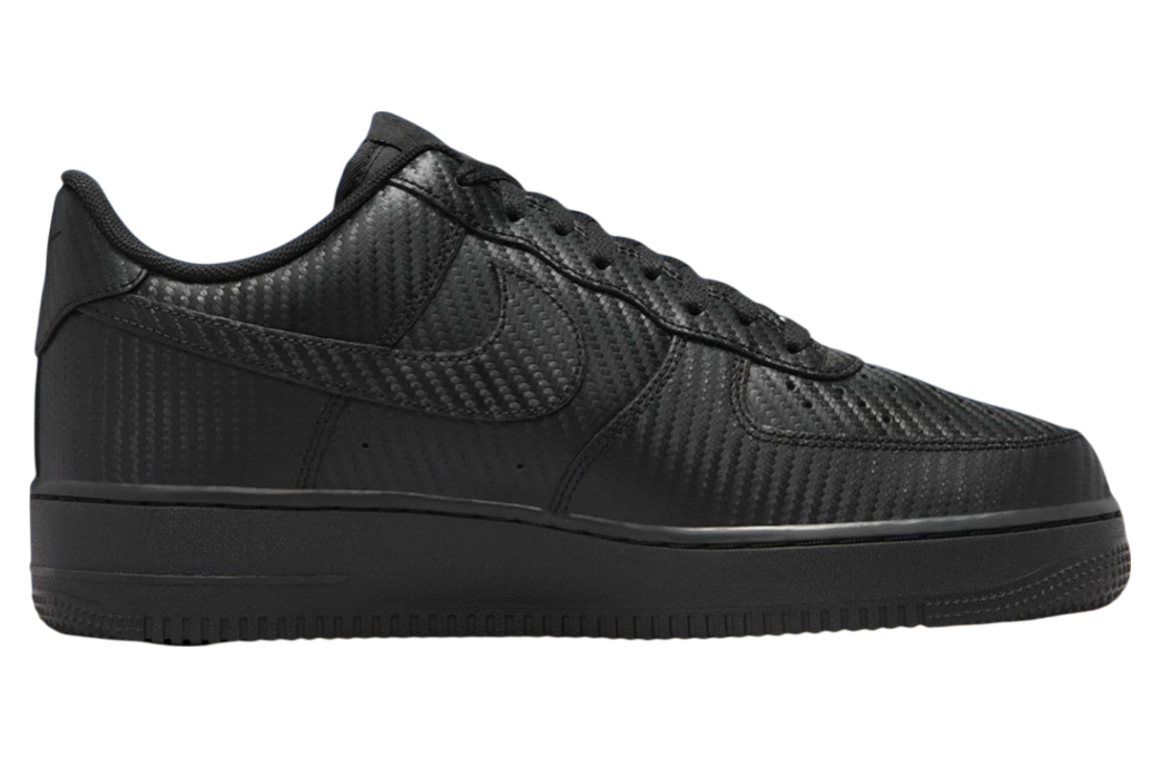 Nike Air Force 1 Low Black Carbon Fiber