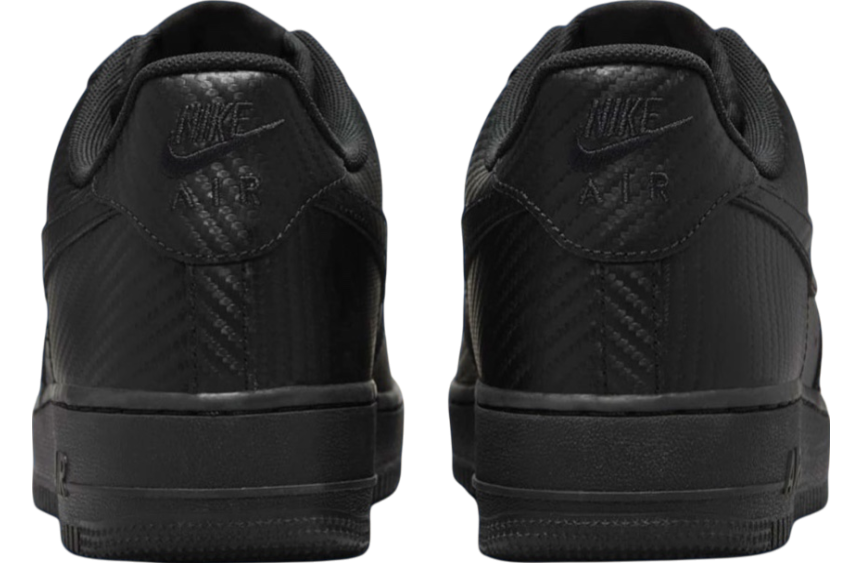 Nike Air Force 1 Low Black Carbon Fiber