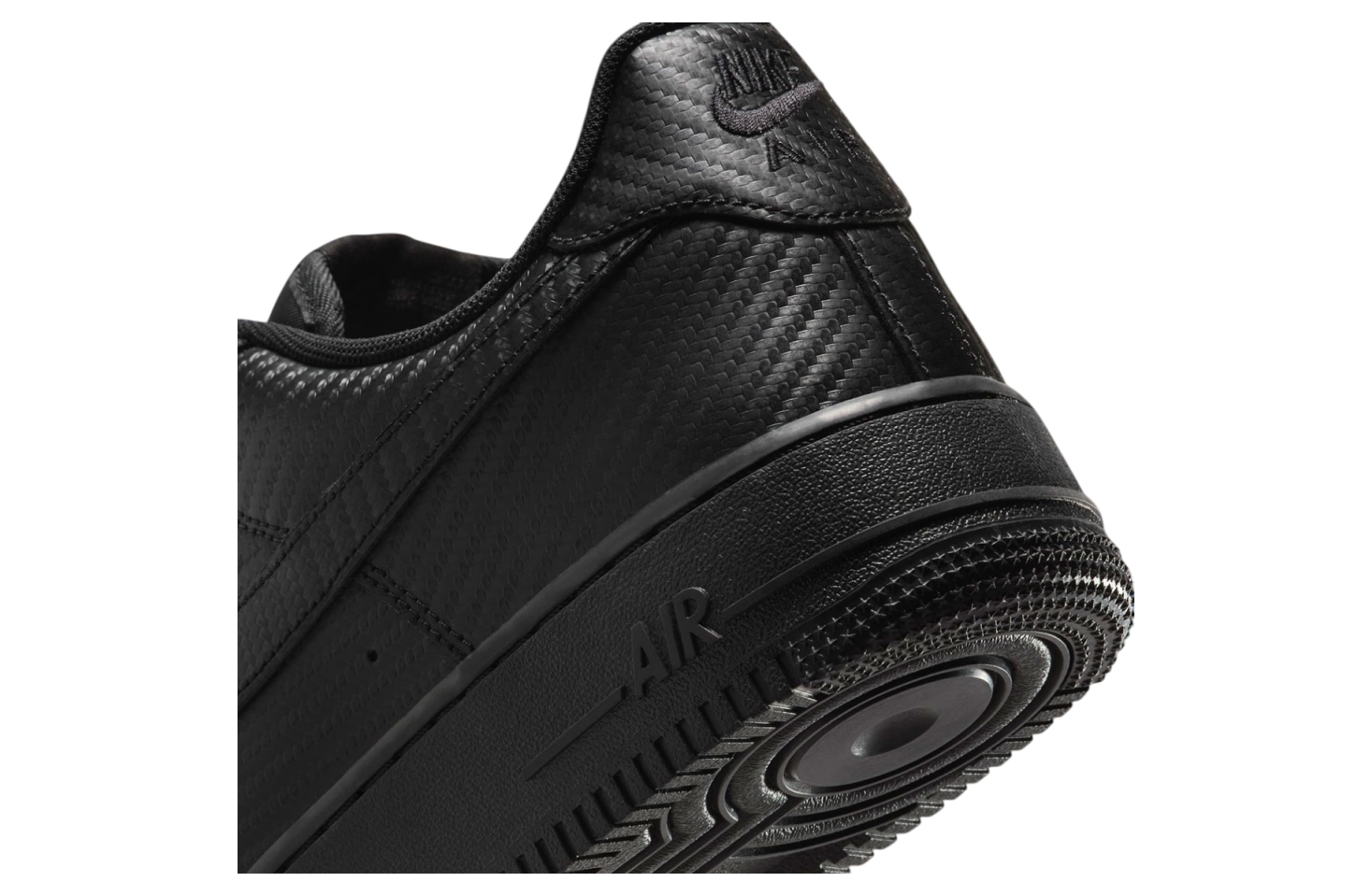 Nike Air Force 1 Low Black Carbon Fiber