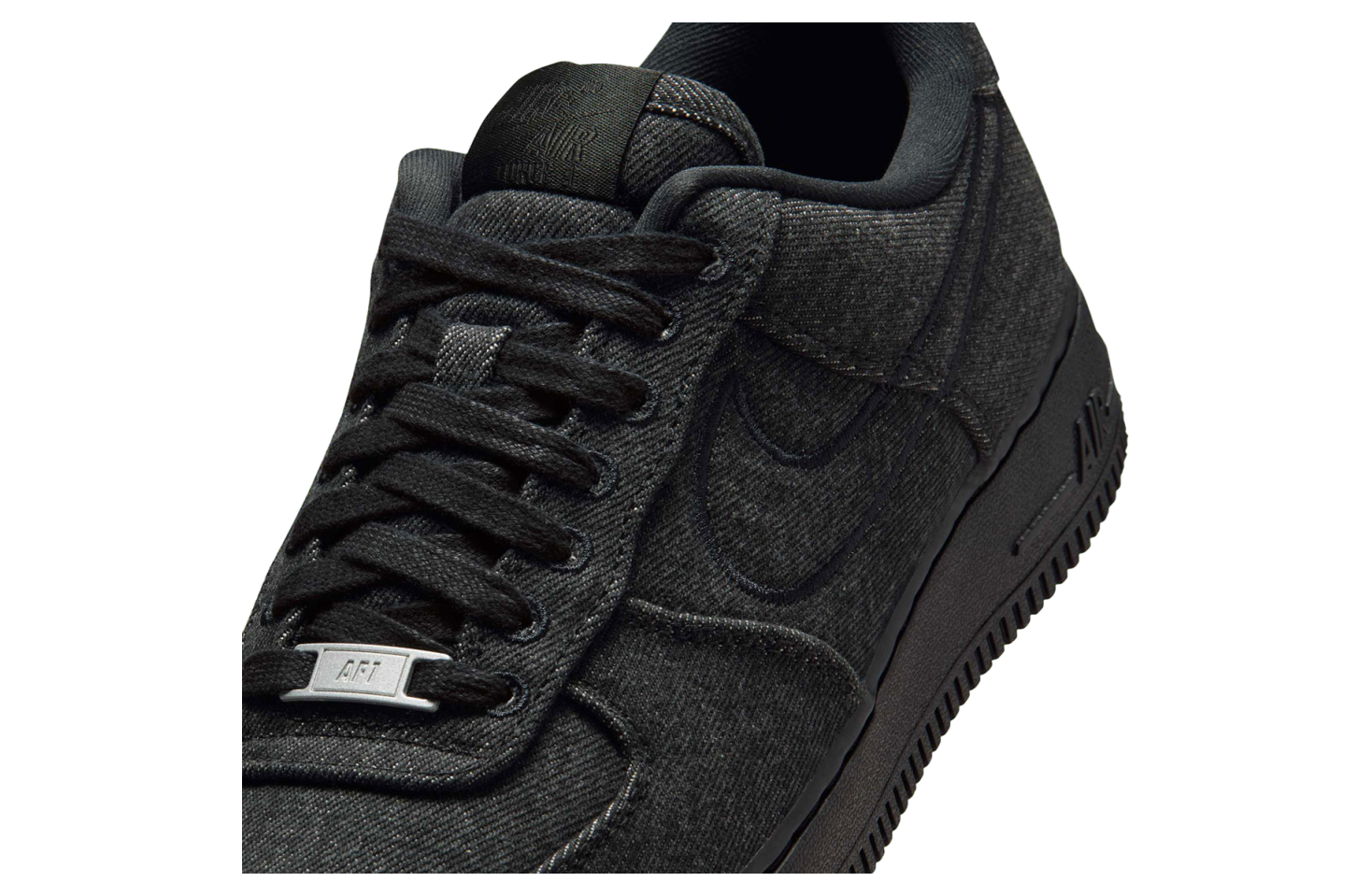 Nike Air Force 1 Low Black Denim / Black