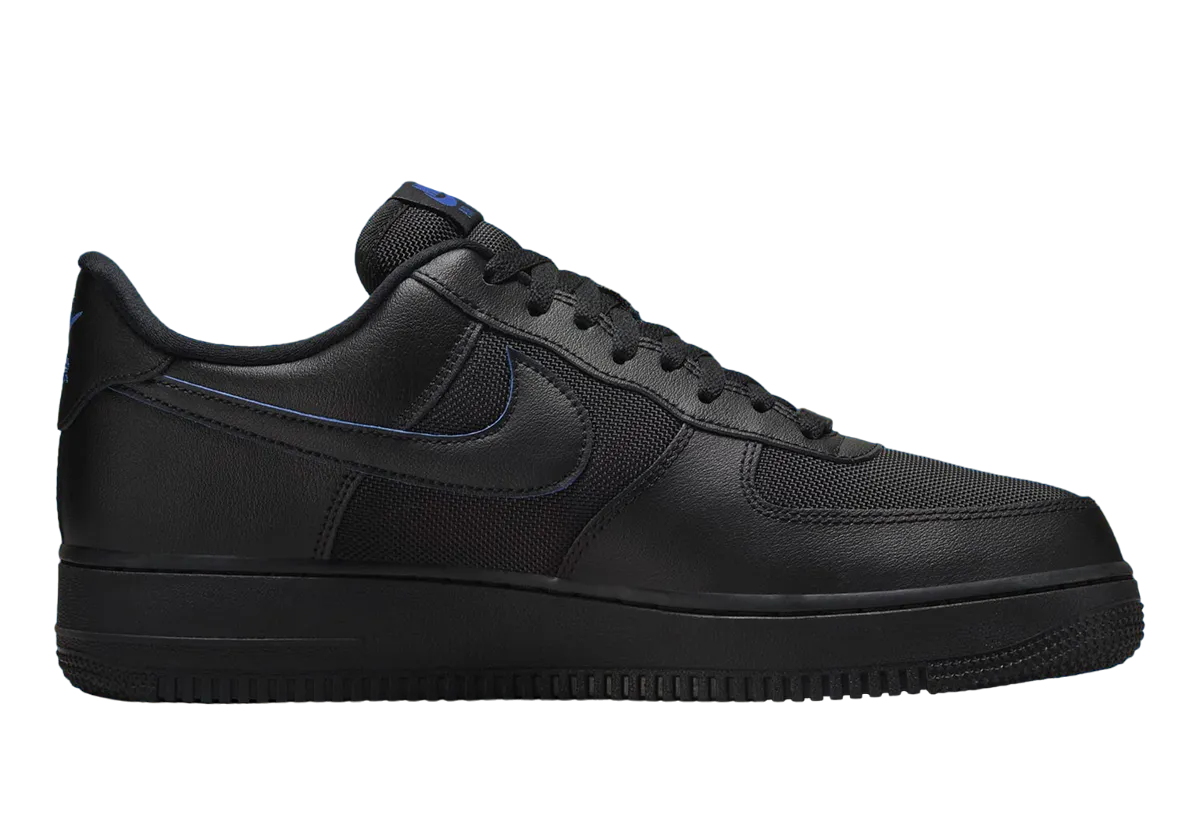 Nike Air Force 1 Low Black Game Royal