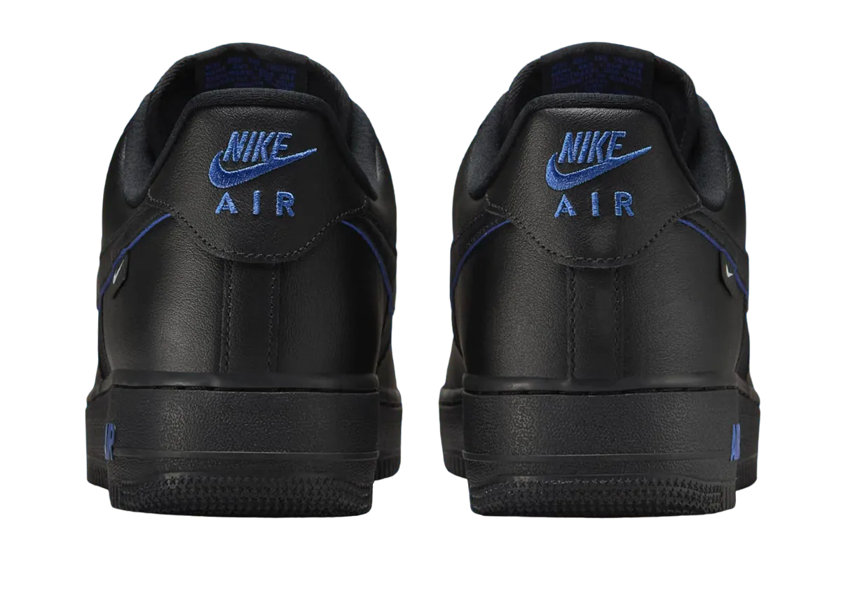 Nike Air Force 1 Low Black Game Royal