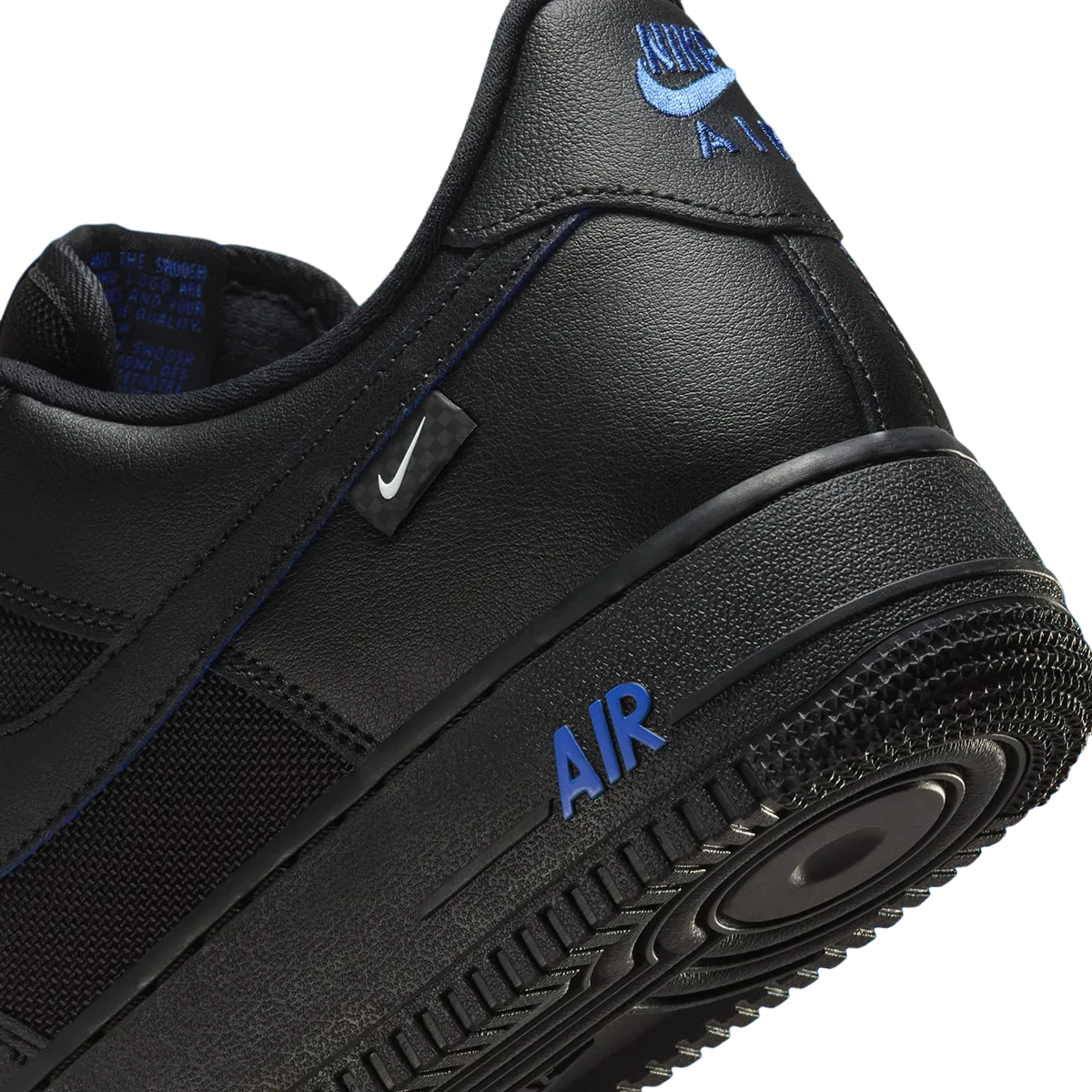 Nike Air Force 1 Low Black Game Royal