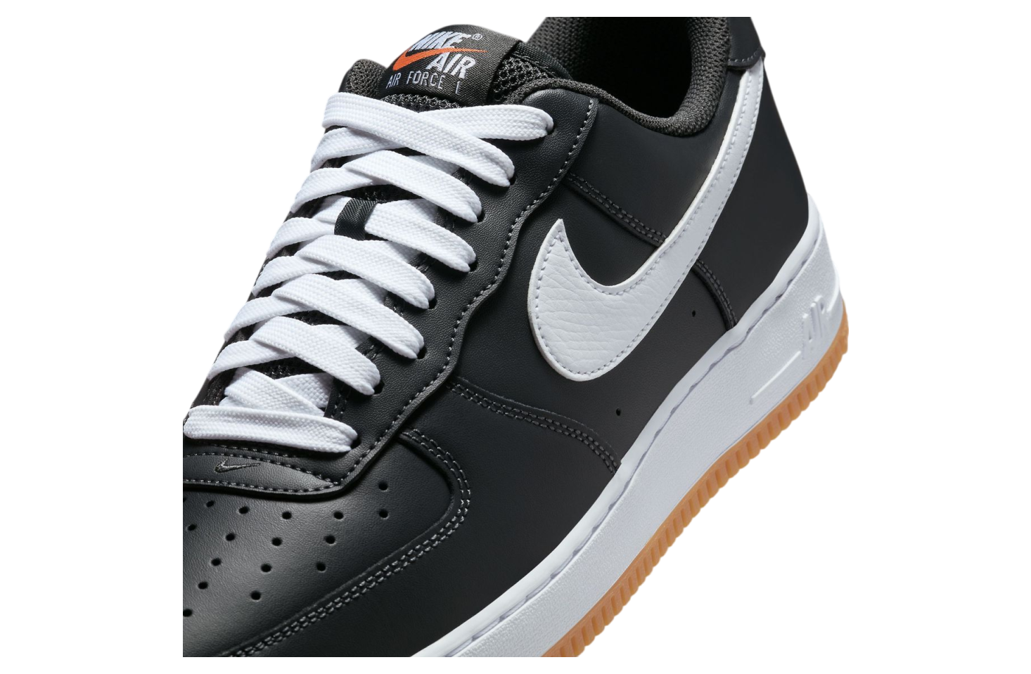 Nike Air Force 1 Low Black / Gum
