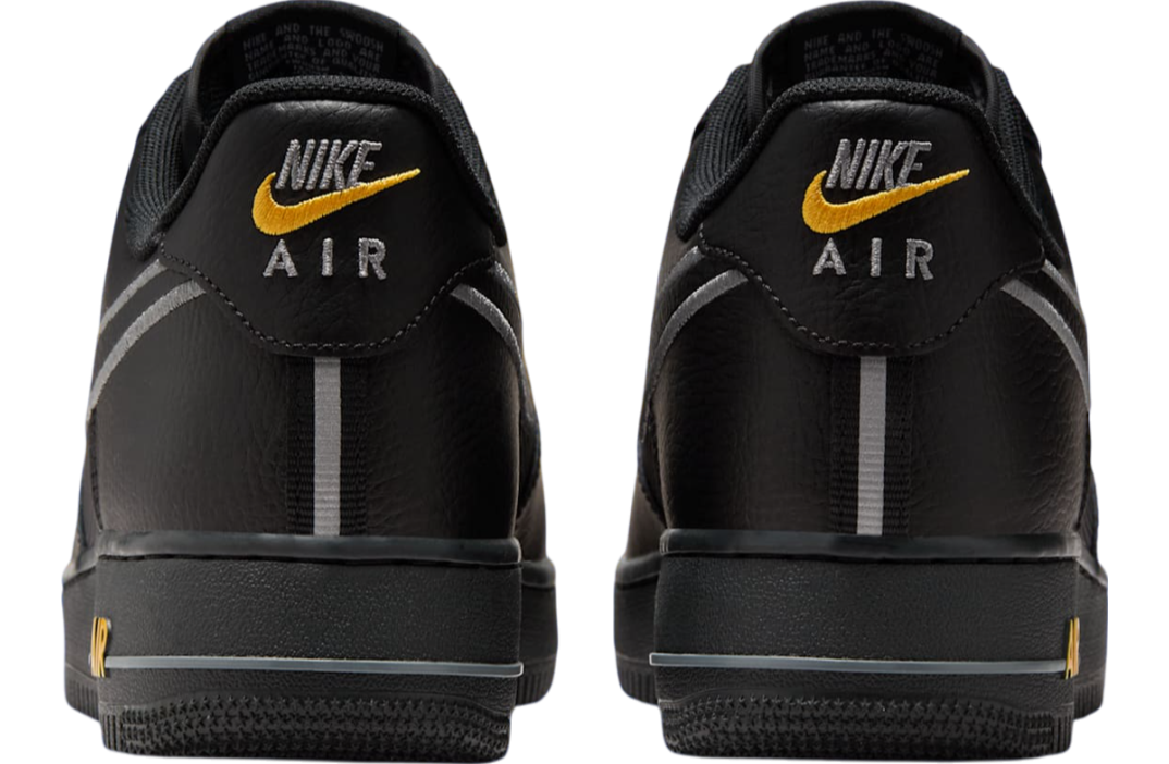 Nike Air Force 1 Low Black / Laser Orange - Apr 2025