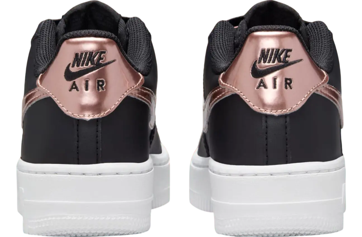 Nike Air Force 1 Low Black / Metallic Rose Gold