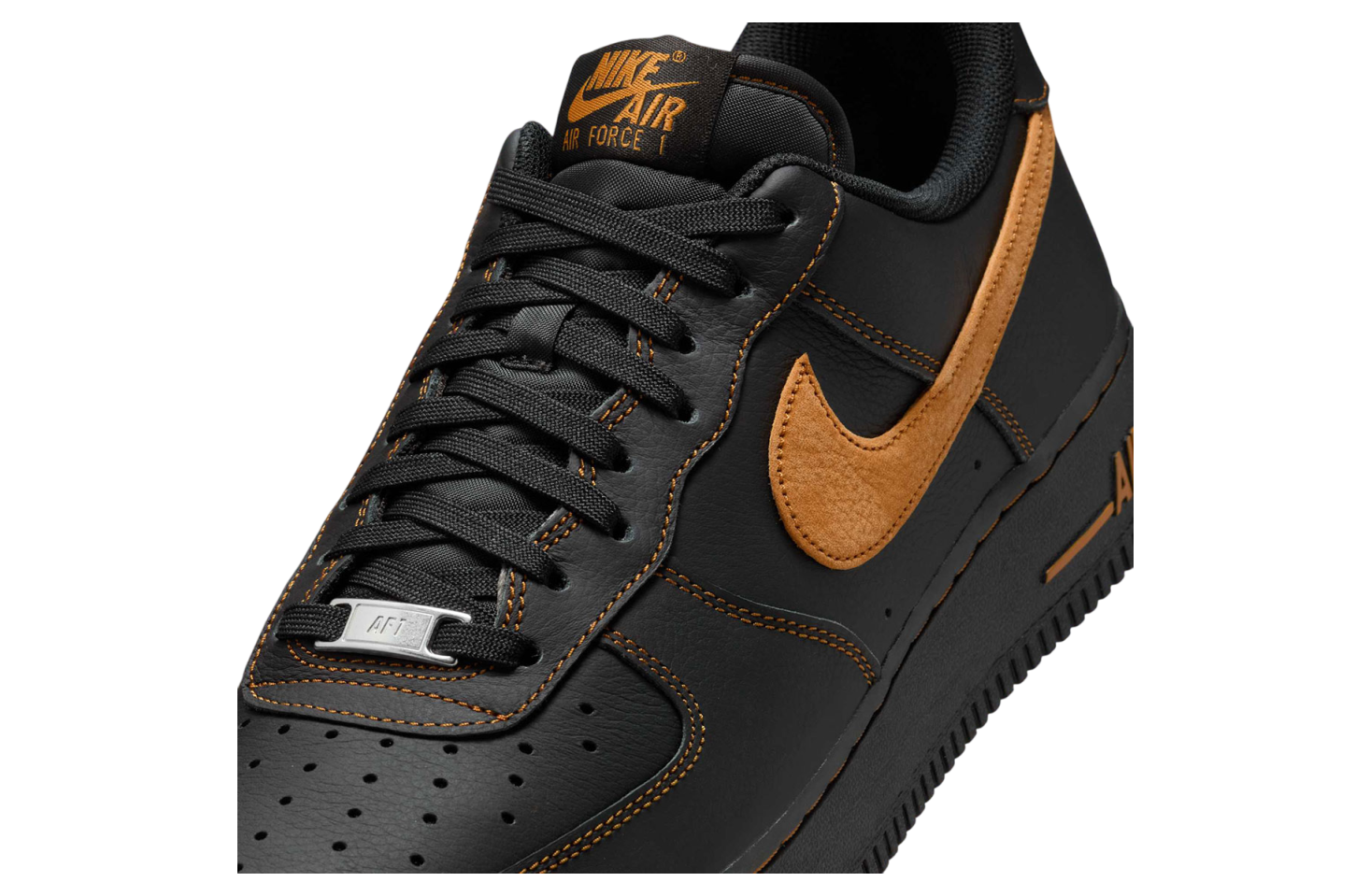 Nike Air Force 1 Low Black / Tan