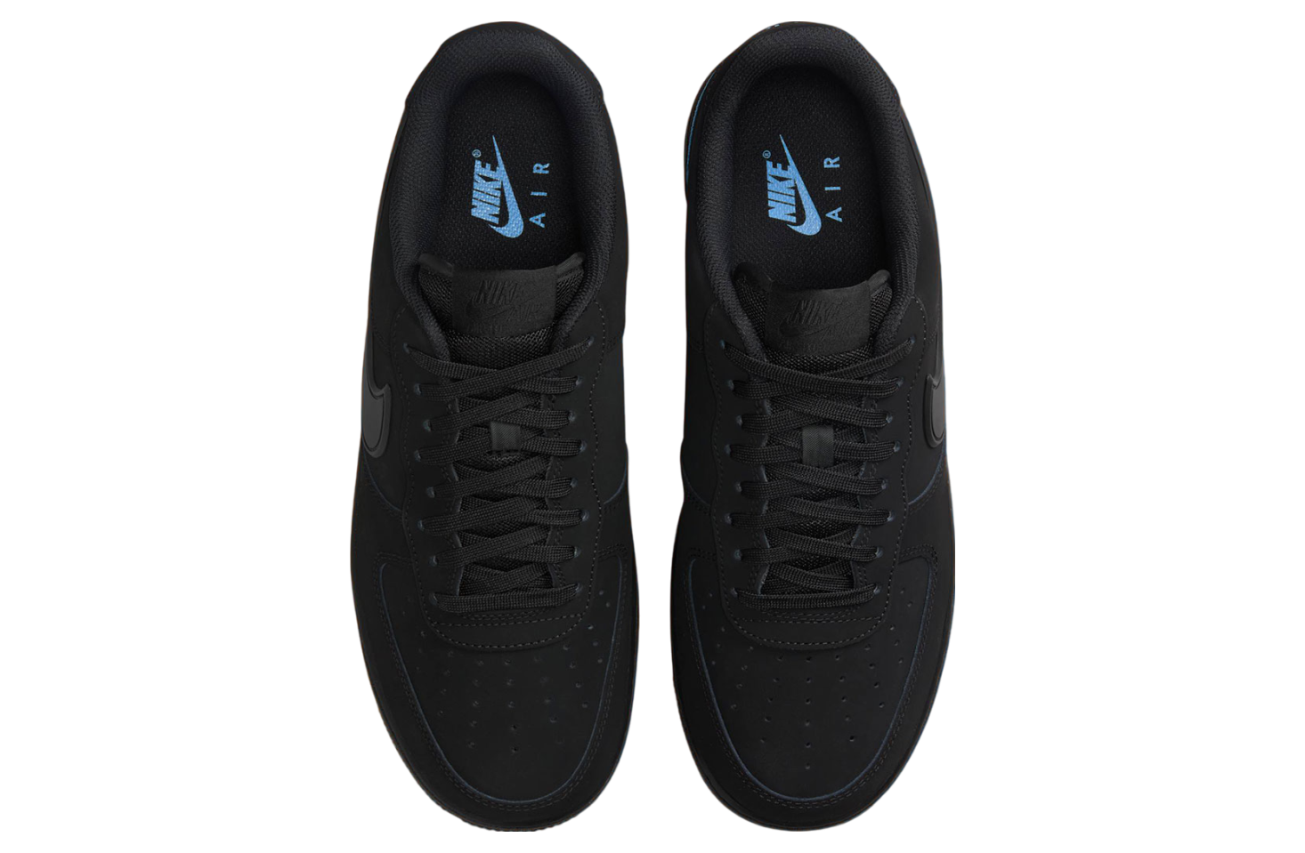 Nike Air Force 1 Low Black / University Blue