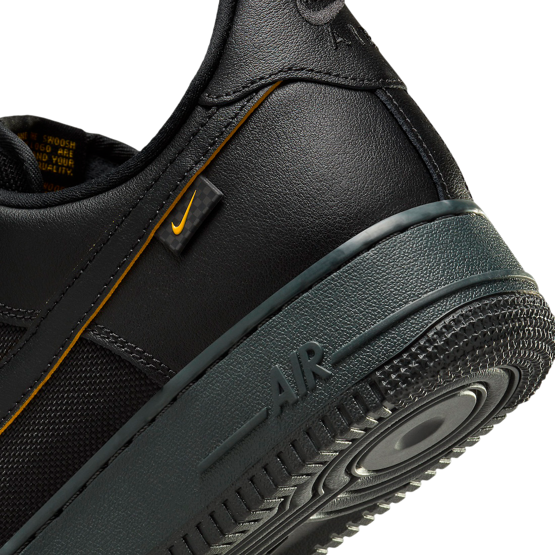 Nike Air Force 1 Low Black University Gold