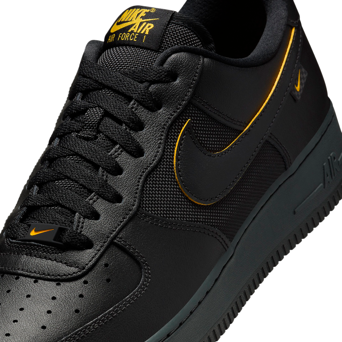 Air force 1 gold black online