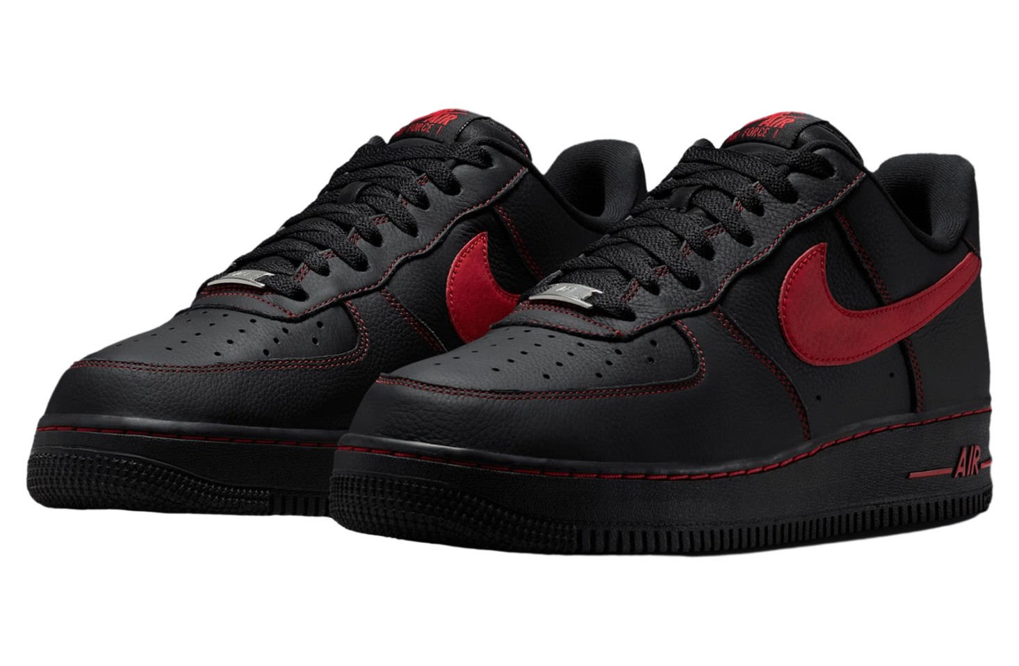 Nike Air Force 1 Low  Black / University Red