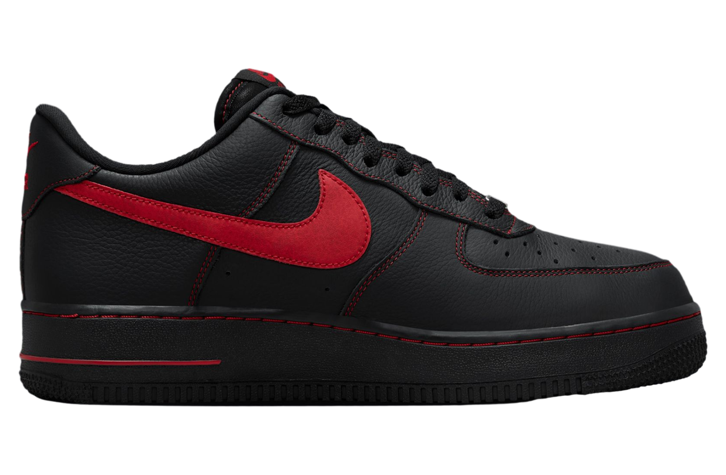 Nike Air Force 1 Low  Black / University Red