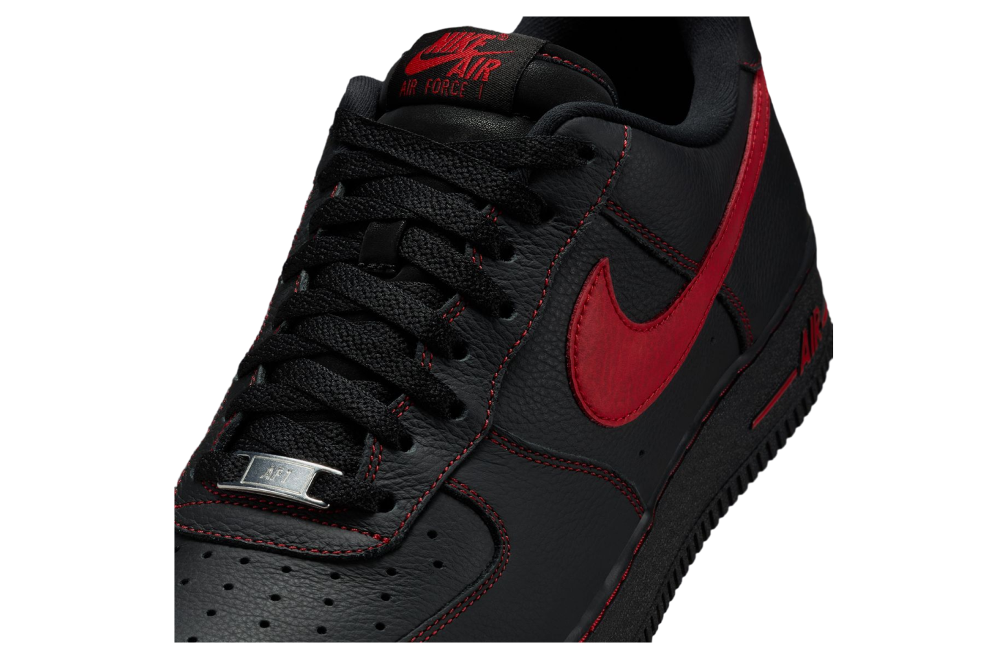 Nike Air Force 1 Low  Black / University Red