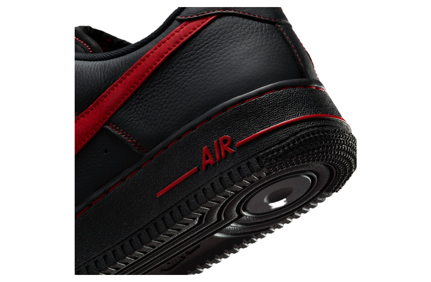 Nike Air Force 1 Low  Black / University Red
