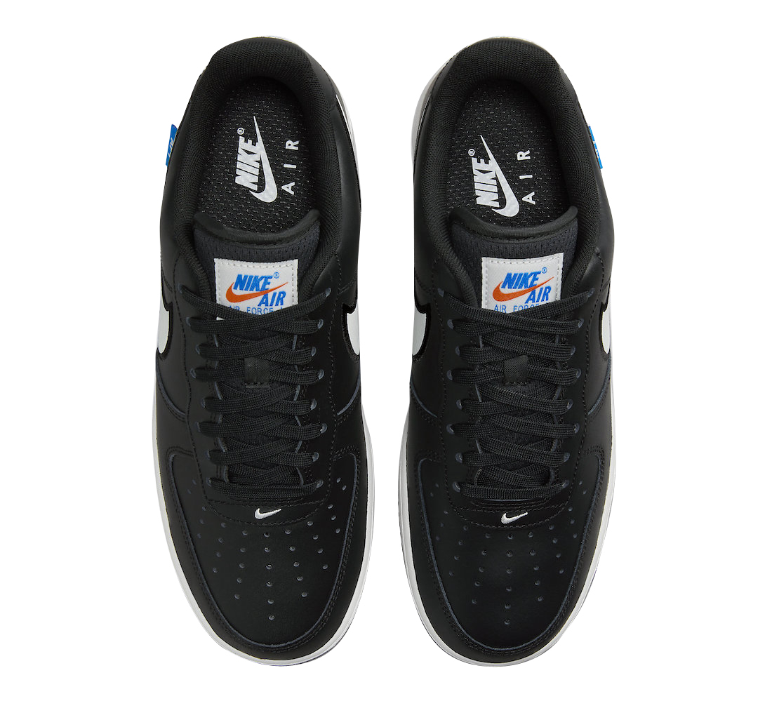 Nike Air Force 1 Low Blue Label Black White FN7804-001