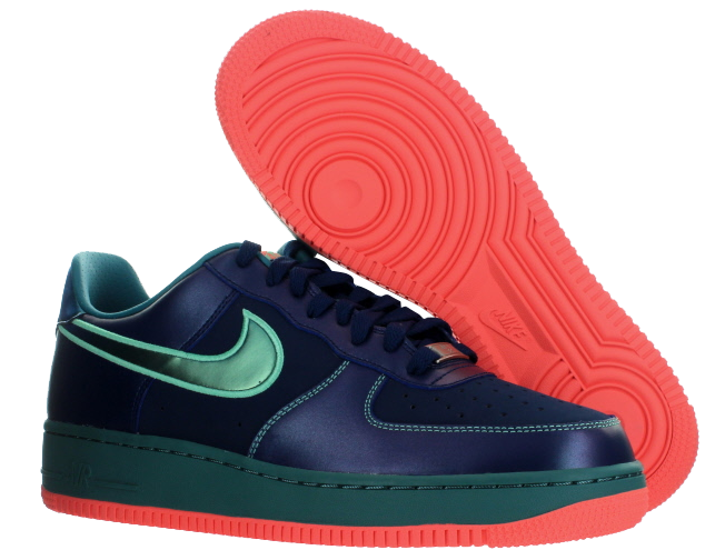 nike air force 1 brave blue/mineral teal/green glow