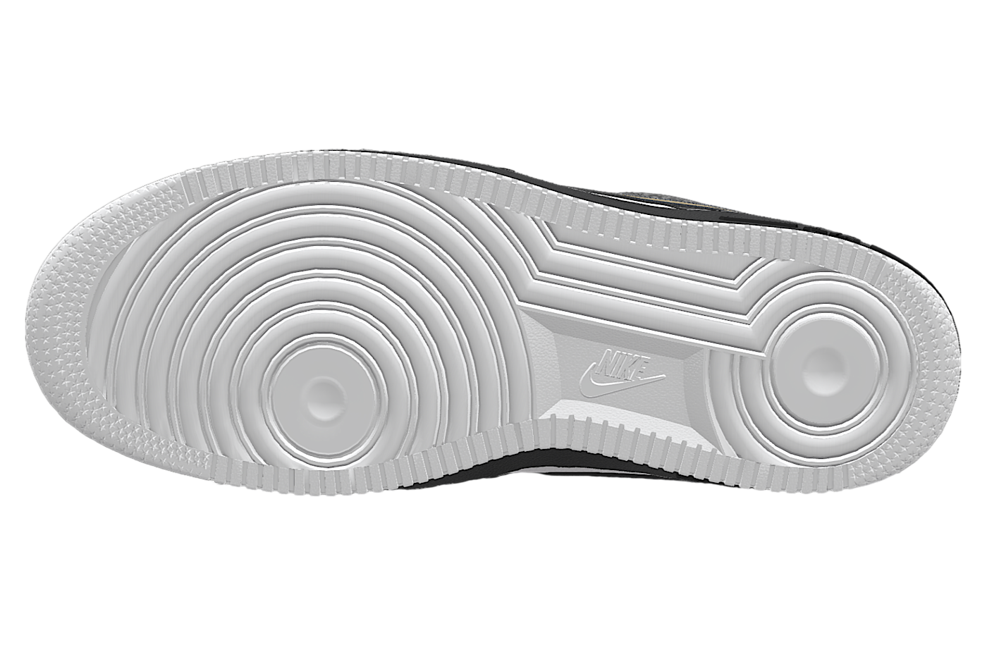 Nike Air Force 1 Low By Superfan, For Purdue Black / Multi