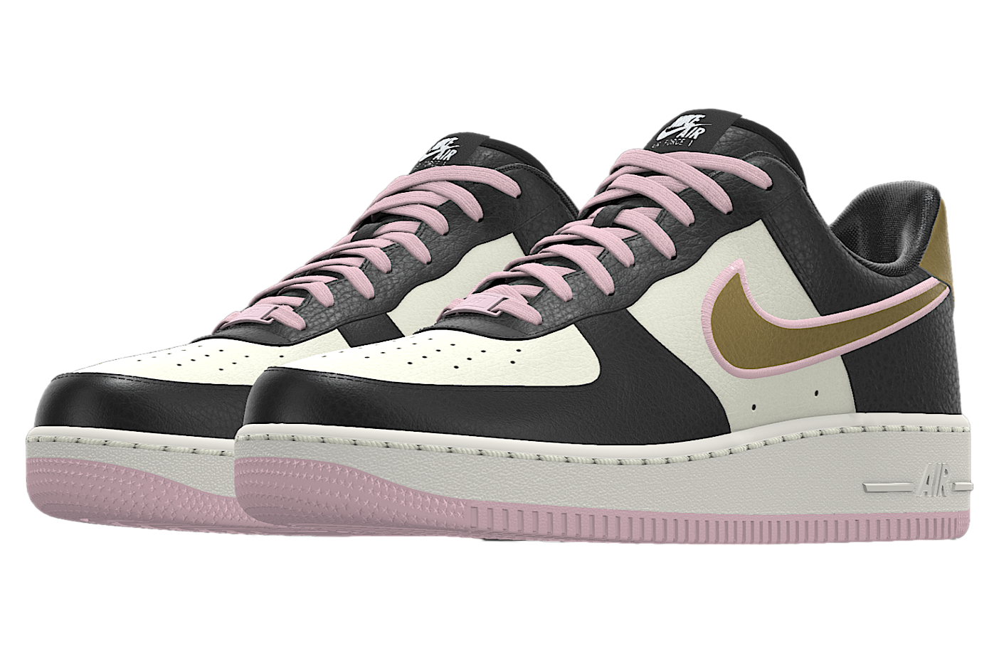Nike Air Force 1 Low By Superfan, For Vanderbilt Black / Multi