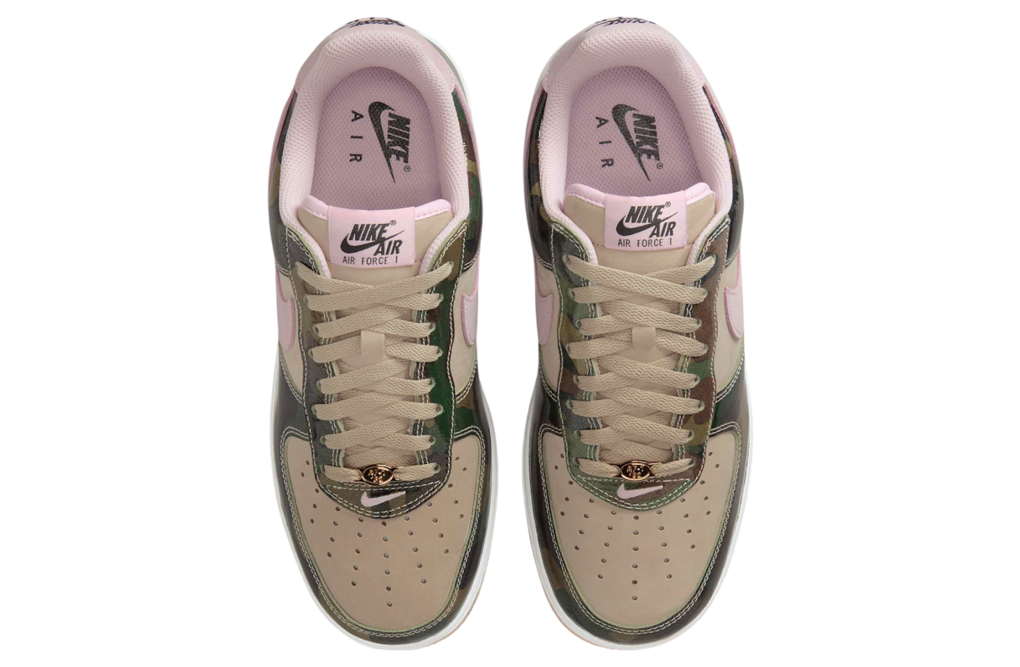 Nike Air Force 1 Low Camo Pink Swoosh
