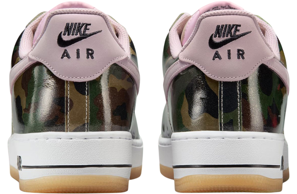 Nike Air Force 1 Low Camo Pink Swoosh