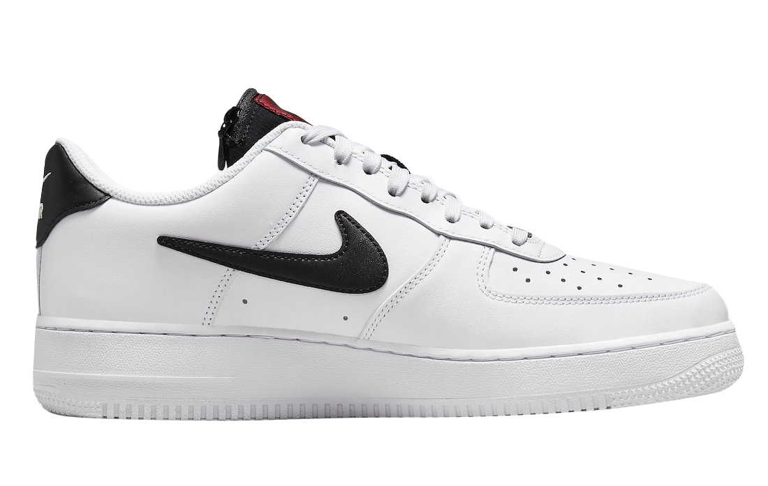 Nike Air Force 1 Low Carabiner Swoosh White Habanero Red DH7579-100